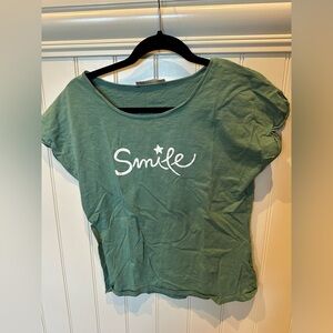 LASCANA FOR VENUS Ladies Woman’s Size Small Green Short Sleeve Tee Shirt…